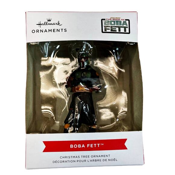 NIB 2022 Hallmark Star Wars The Book of Boba Fett Ornament NEW IN BOX Disney - Picture 1 of 2